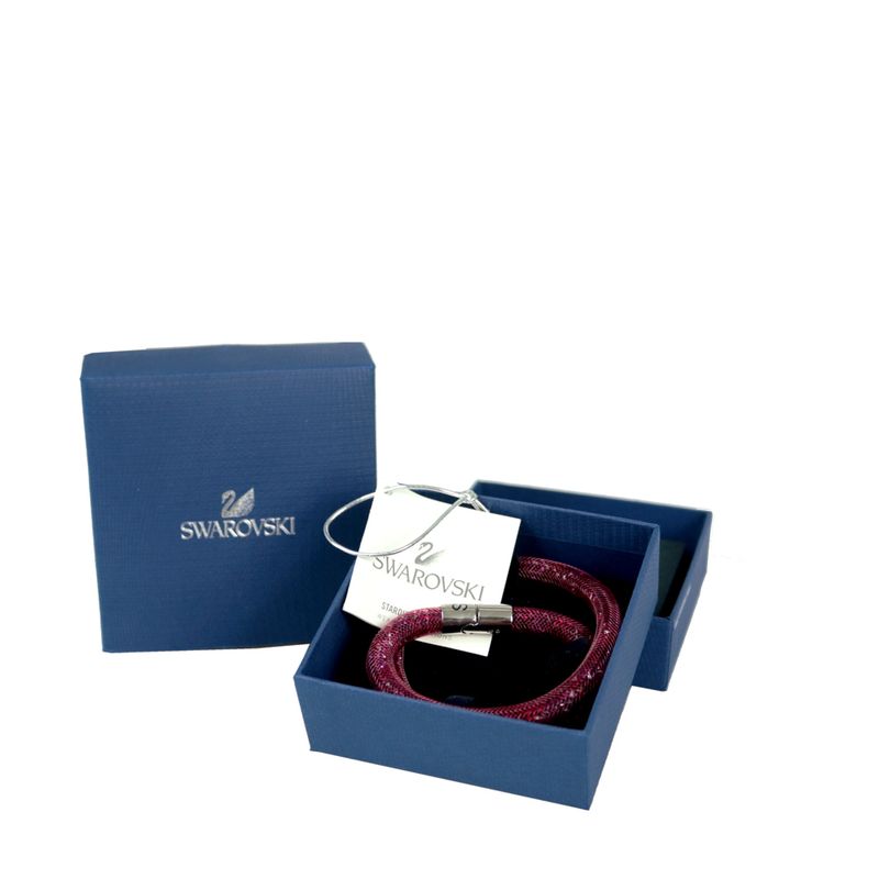 Pulseira-Swarowski-Stardust-Vermelha
