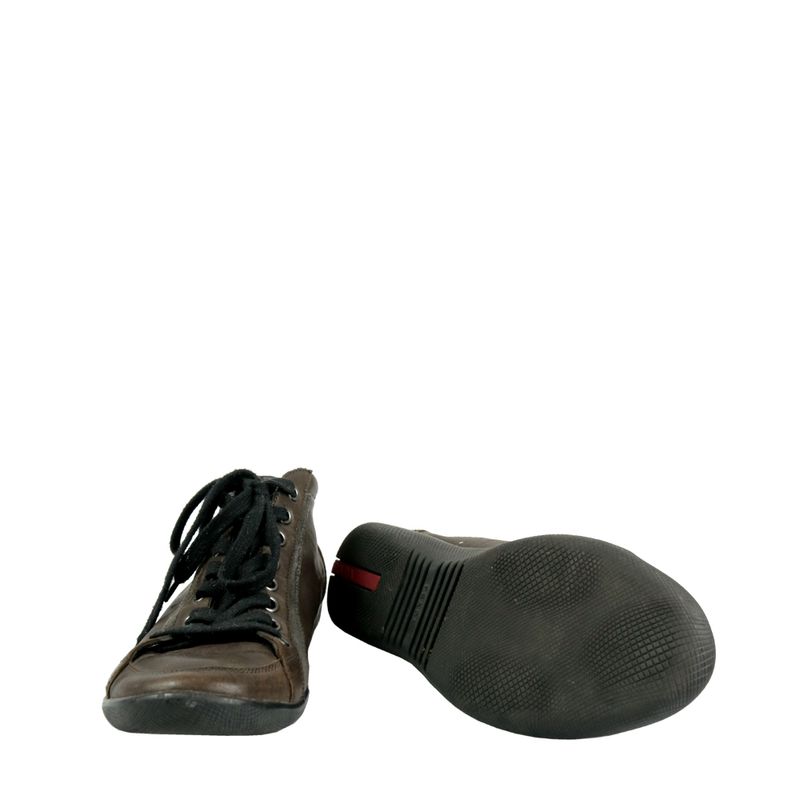 Tenis-Prada-Couro-Marrom