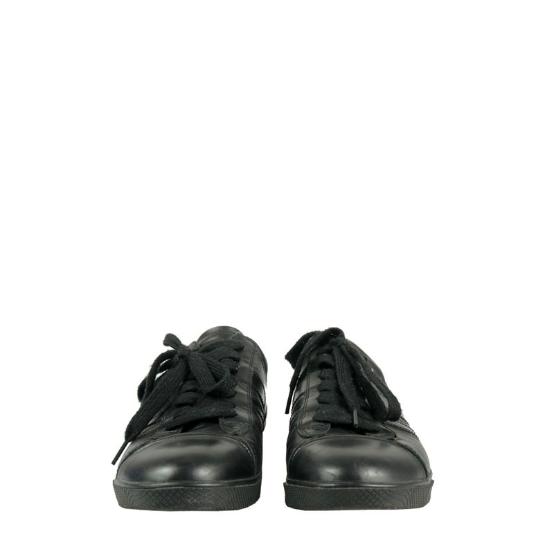 Tenis-Prada-Couro-Preto