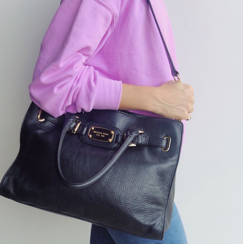Bolsa-Michael-Kors-Couro-Preto