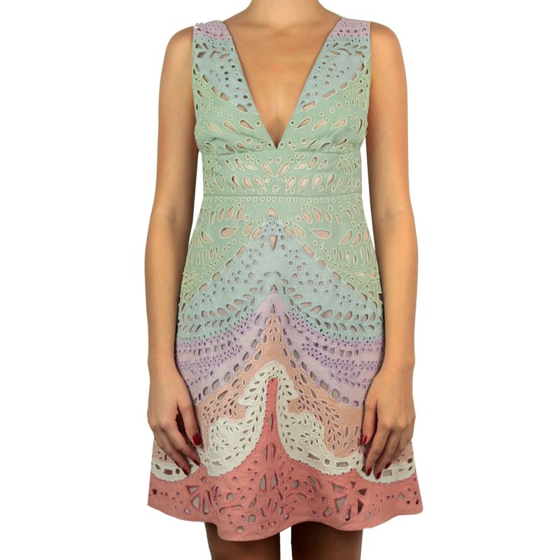 Vestido-Valentino-Broderie-Anglaise