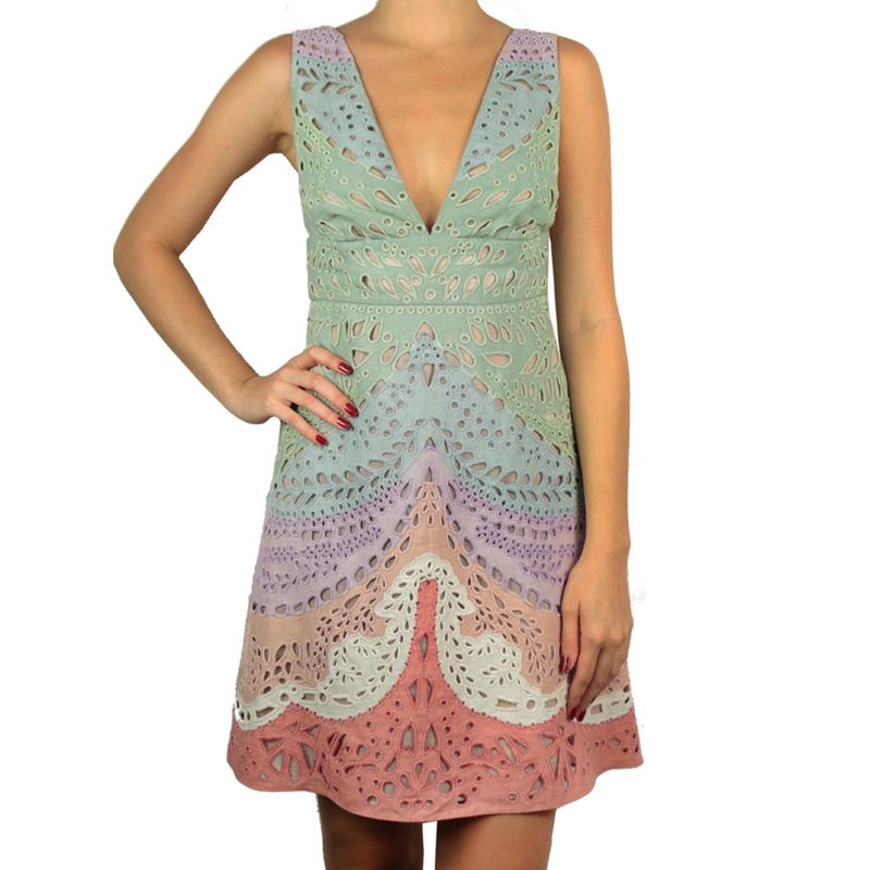 Vestido-Valentino-Broderie-Anglaise