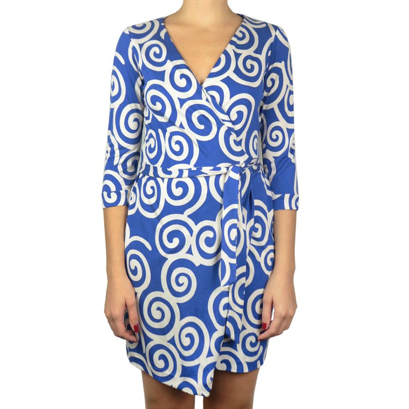 Vestido-Diane-Von-Furstenberg-Azul