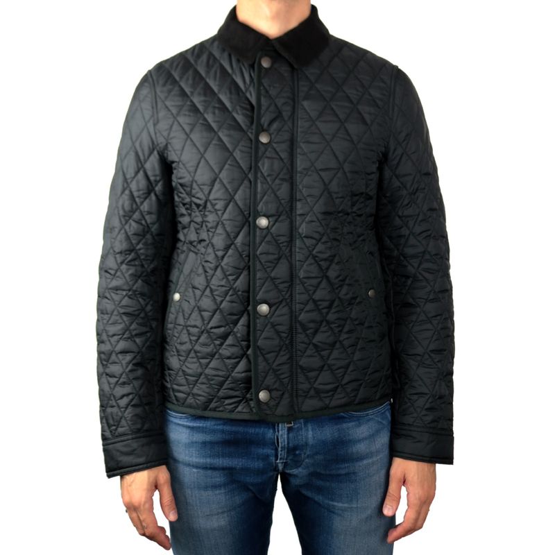 Casaco-Burberry-Matelasse-Nylon-Preto