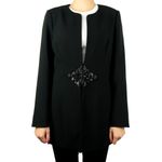 Blazer-Badgley-Mischka-Bordado-Preto