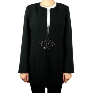 Blazer Badgley Mischka Bordado Preto