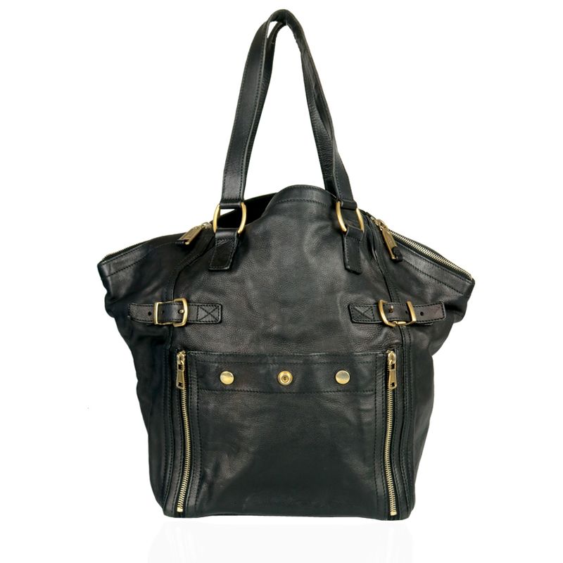 Bolsa-Saint-Laurent-Couro-Preto