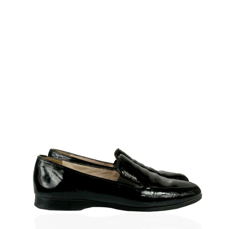 Slipper-Prada-Verniz-Preto