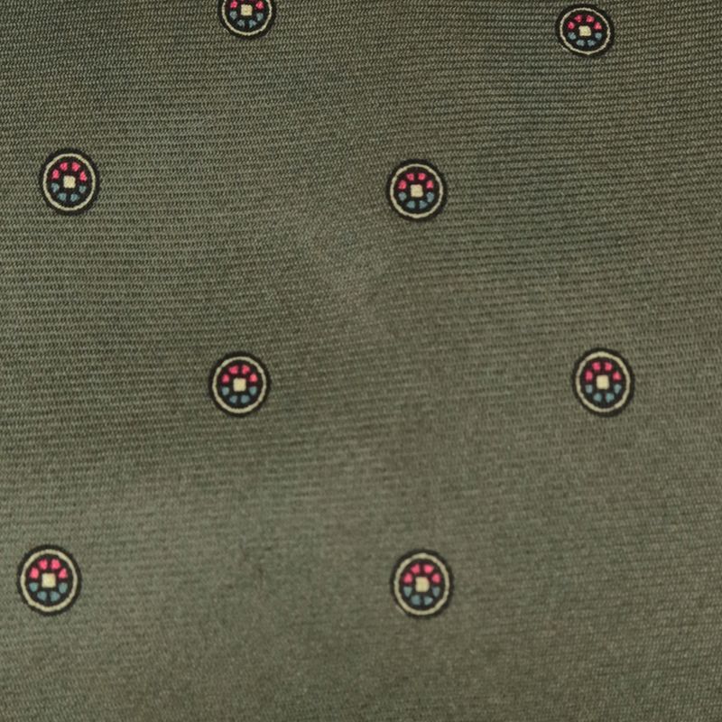 Gravata-Christian-Dior-Verde-Musgo