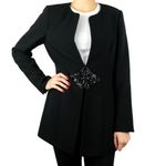 Blazer-Badgley-Mischka-Bordado-Preto