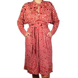 Vestido Issa Vermelho Bolinhas