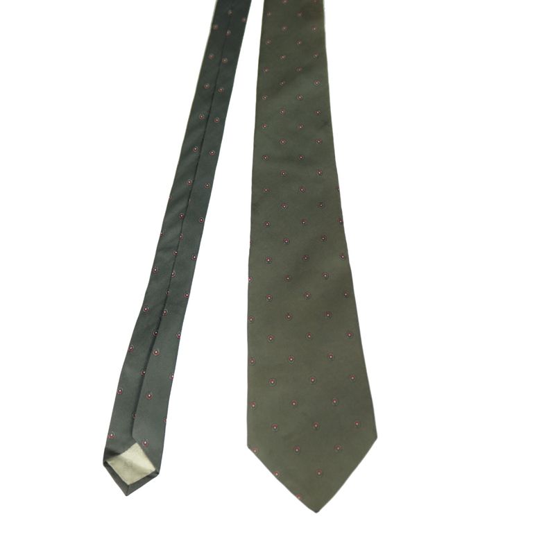 Gravata-Christian-Dior-Verde-Musgo