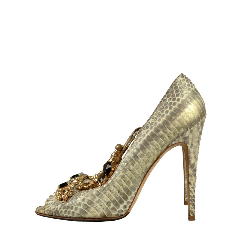 Sapato-Manolo-Blahnik-Python-e-Pedraria