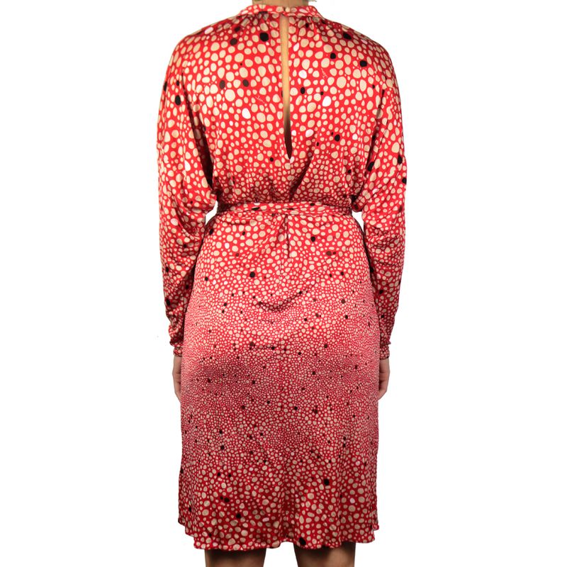 Vestido-Issa-Vermelho-Bolinhas