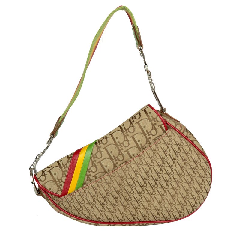 Bolsa-Christian-Dior-Saddle-Rasta
