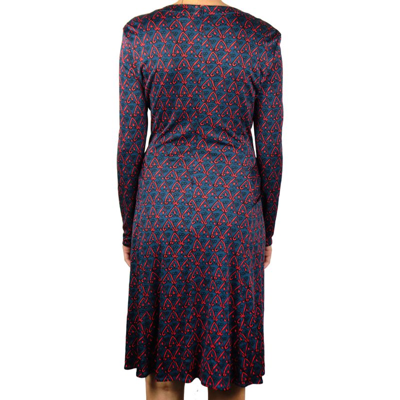 Vestido-Issa-Azul-Marinho-e-Vermelho