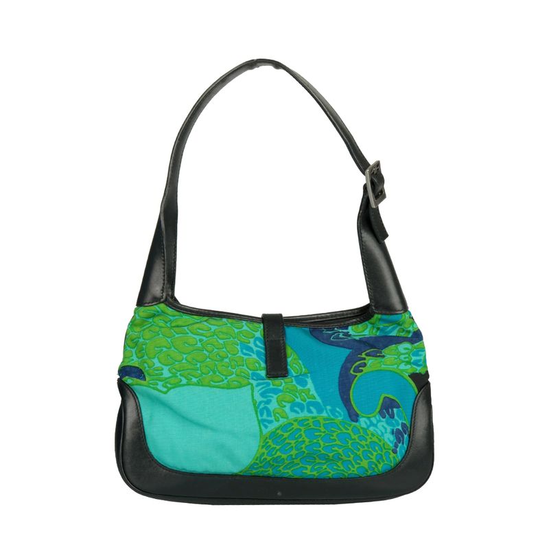 Bolsa-Gucci-Jackie-Azul-Estampada