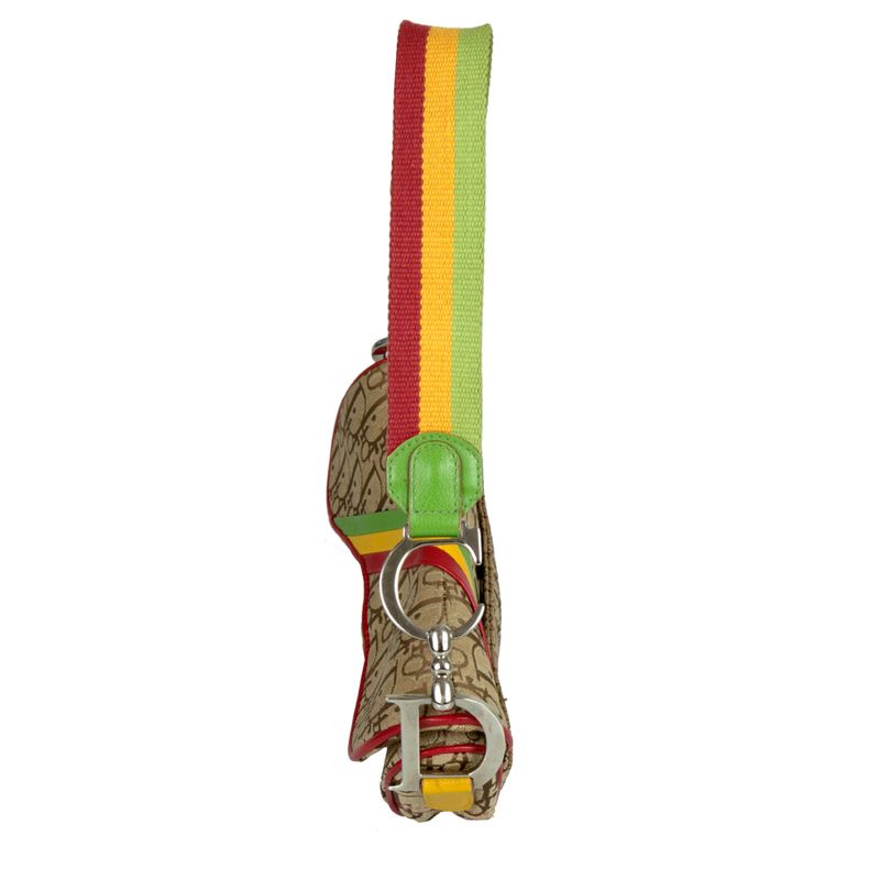 Bolsa-Christian-Dior-Saddle-Rasta