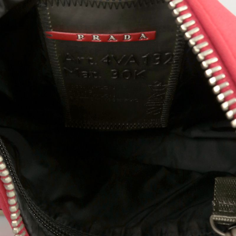 Bolsa-Prada-Neoprene-Vermelha