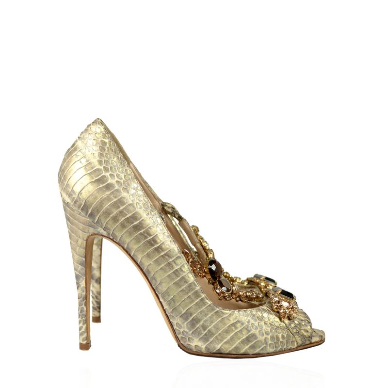 61731-Sapato-Manolo-Blahnik-Python-e-Pedraria-1