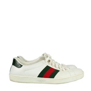 Tenis Gucci Couro Branco
