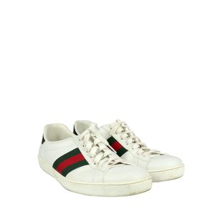 Tenis Gucci Couro Branco