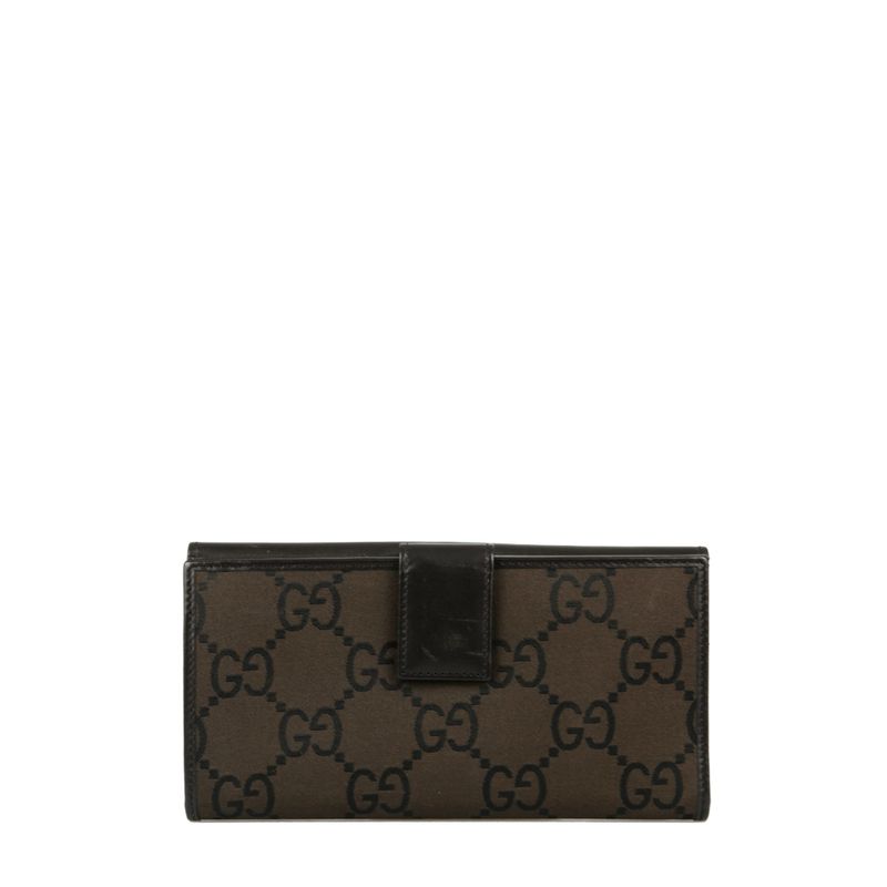 Carteira-Gucci-Monograma-Marrom