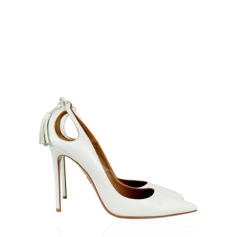 Scarpin-Aquazzura-Couro-Branco