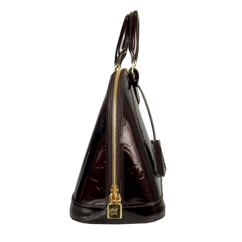 Bolsa-Louis-Vuitton-Alma-Verniz-Vinho