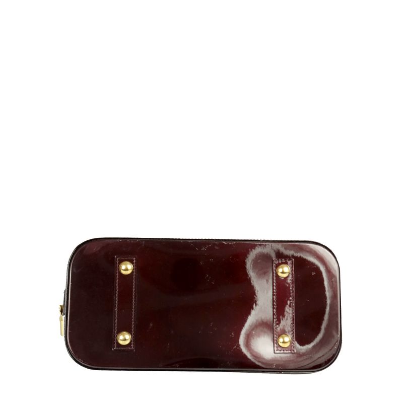 Bolsa-Louis-Vuitton-Alma-Verniz-Vinho