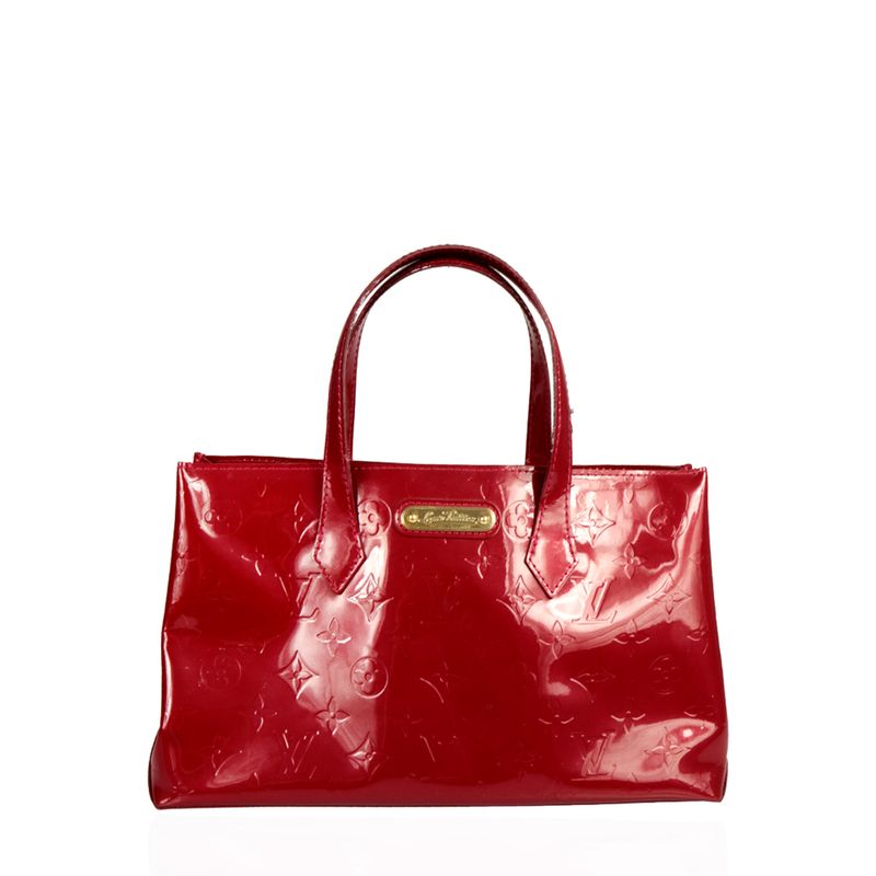 -Bolsa-Louis-Vuitton-Wilshire-Verniz-Vermelho-
