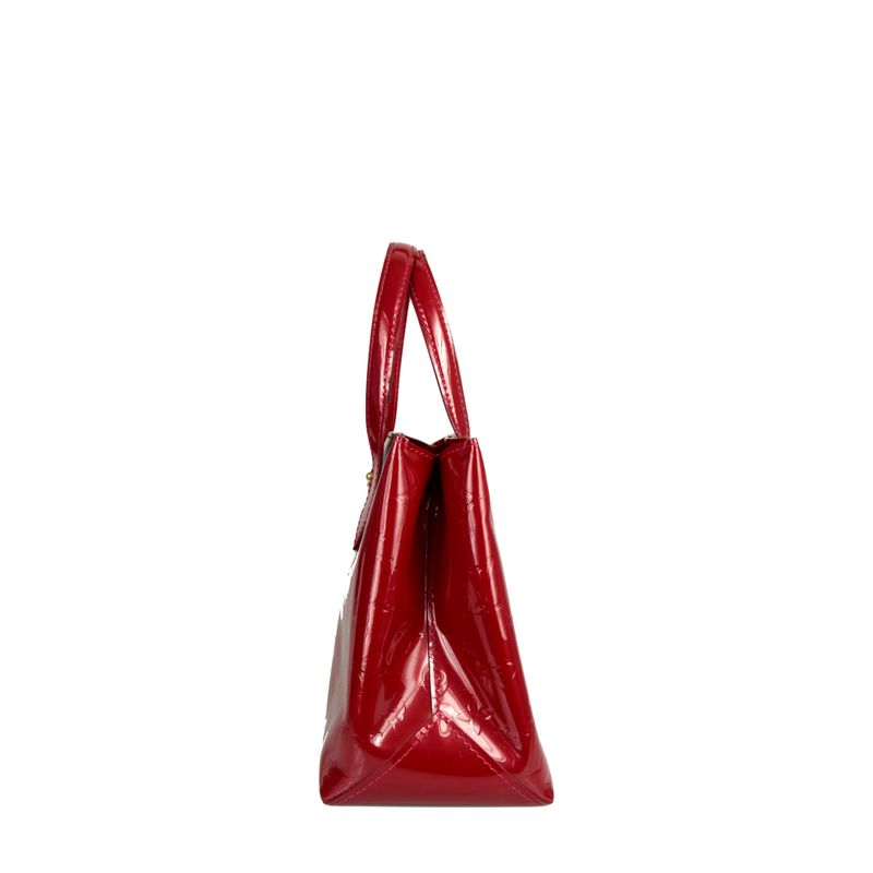 -Bolsa-Louis-Vuitton-Wilshire-Verniz-Vermelho-