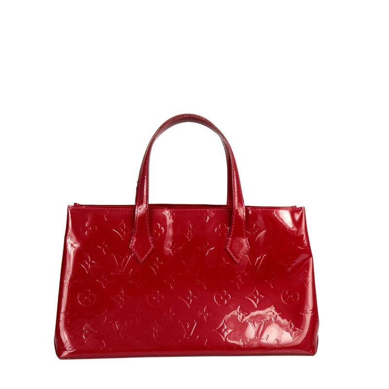 -Bolsa-Louis-Vuitton-Wilshire-Verniz-Vermelho-