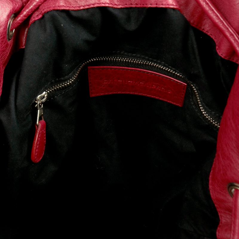 Bolsa-Balenciaga-Motorcross-Couro-Vermelho