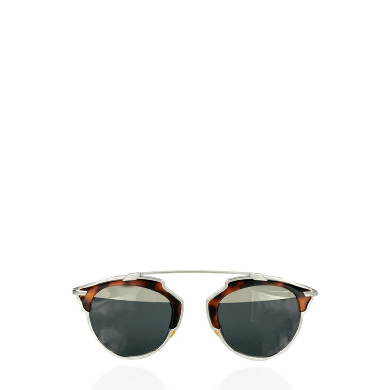 Oculos-Christian-Dior-So-Real-Prateado-e-Tartaruga-