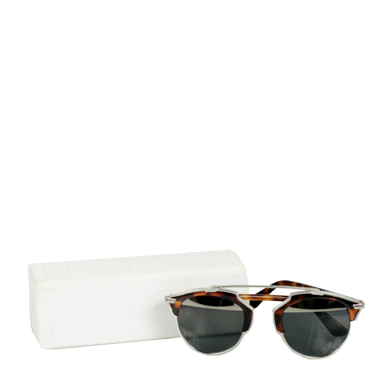 Oculos-Christian-Dior-So-Real-Prateado-e-Tartaruga-
