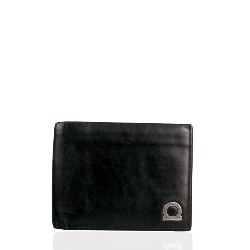 Carteira-Masculina-Salvatore-Ferragamo-Couro-Preto