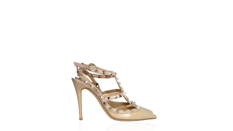 Scarpin Valentino Rockstud  Brechó de luxo - Prettynew