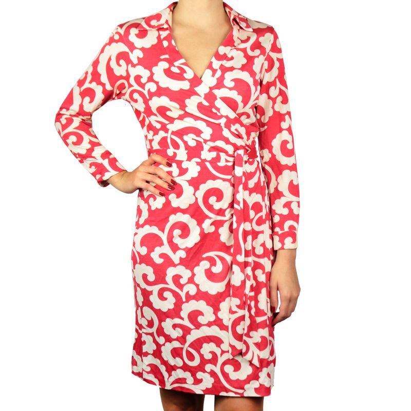 Vestido-Diane-Von-Furstenberg-Espirais-Vermelho