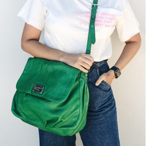 Bolsa Marc by Marc Jacobs Couro Verde