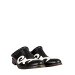 Babouche-Manolita-Couro-Preto