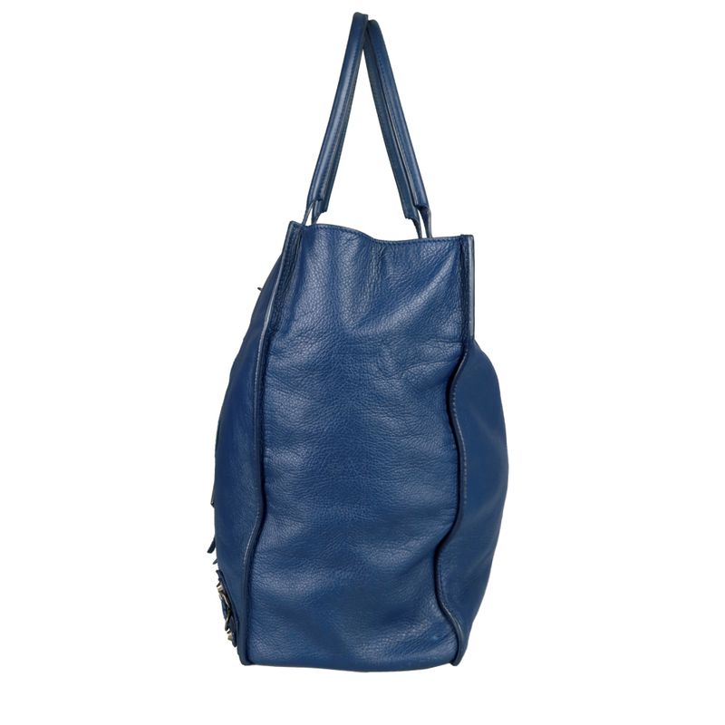 Bolsa-Balenciaga-Papier-Couro-Azul