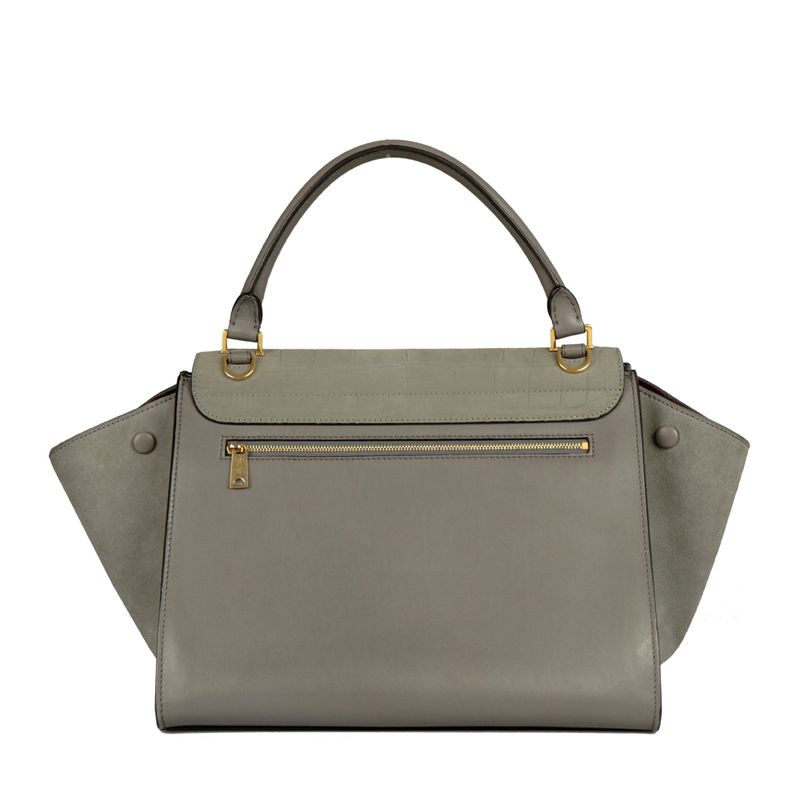 Bolsa-Celine-Trapeze-Cinza