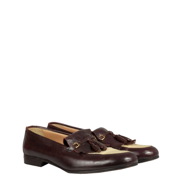 61920-Mocassim-Francesco-Smalto-Paris-Couro-Vinho-com-Tassel-Linho-Cru