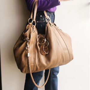 Bolsa Gucci Couro Marrom