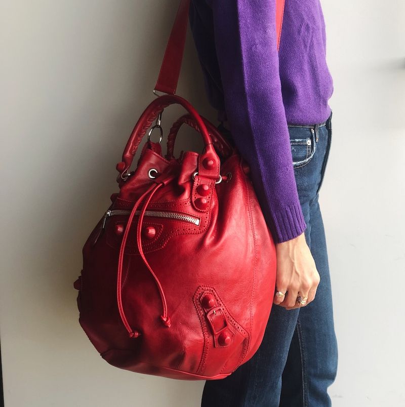 61818-Bolsa-Balenciaga-Motorcross-Couro-Vermelho-verso