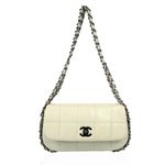 Bolsa-Chanel-Chocolate-Bar-Correntes-Branca