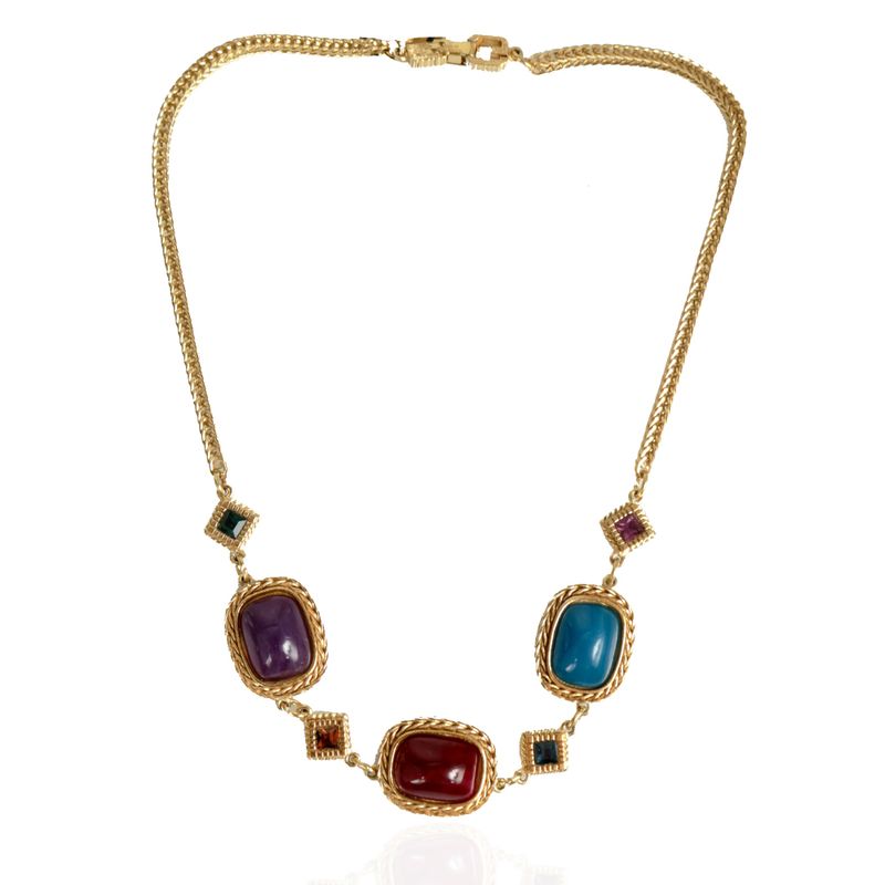 Colar-Givenchy-Pedras-Vintage
