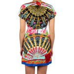 Vestido-Dolce---Gabbana-Estampa-Leque-Azul-e-Preto