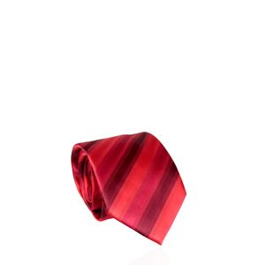Gravata Pierre Cardin Listrada Vermelha